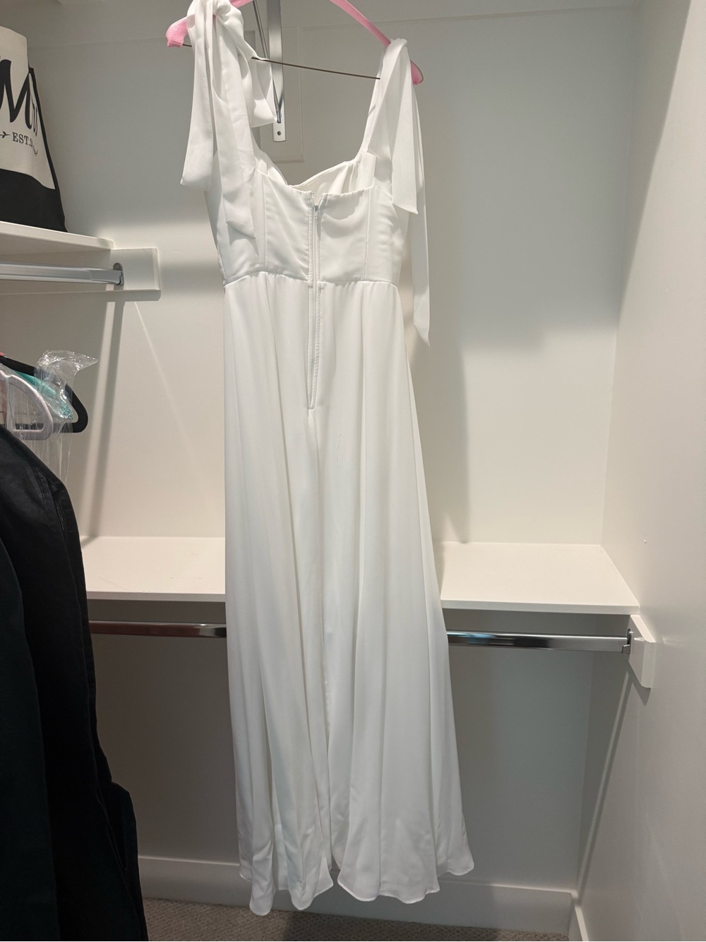 Birdy Grey Alex Dress Chiffon White